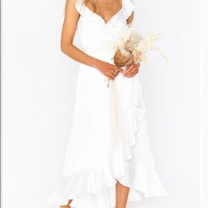 Showmeyourmumu - Samantha Ruffle Wrap Dress